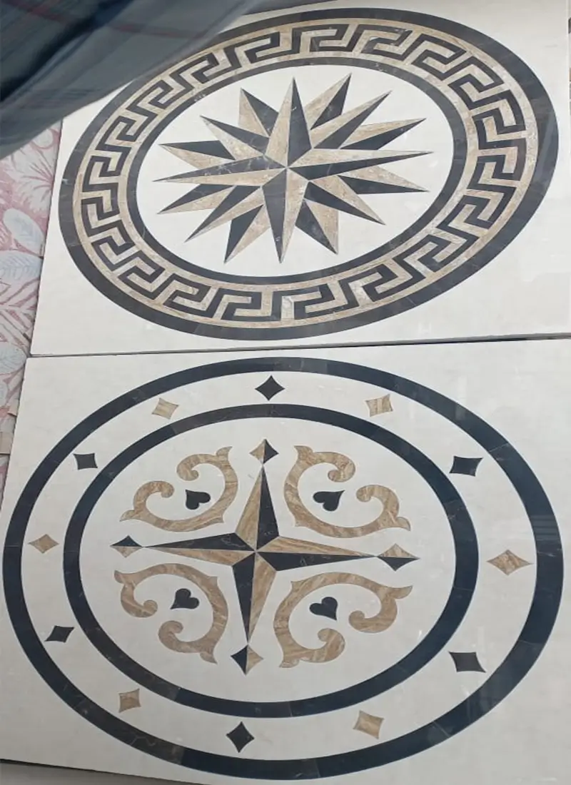 سنگ معرق کف لابی